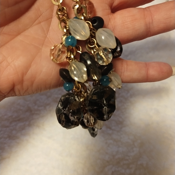 Set of 4 vintage beaded necklaces - Picture 8 of 14